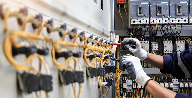 Professional Electrician technician working in La Paloma, TX